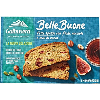Galbusera Belle Buone Fette Biscottate Fichi 200 gr