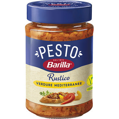 Barilla Pesto Rustico Mediterraneo 200 g