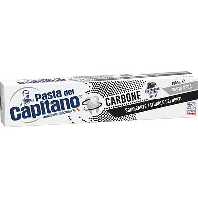 Pasta Del Capitano Activated Charcoal Toothpaste 100 ml