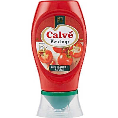Calvé Ketchup Classico Top Down 250 ml