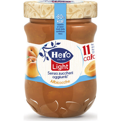 HERO Confettura LIGHT Albicocche 280 gr