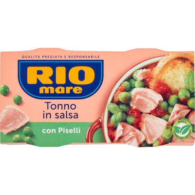 Rio Mare Tonno in Salsa con Piselli 2x160 gr