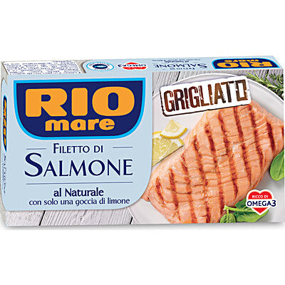 Rio Mare Natural Salmon Fillet 125g