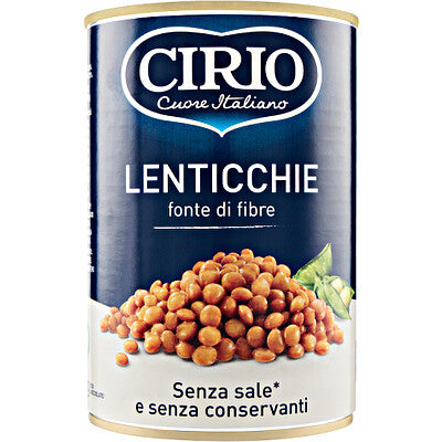 Lenticchie Cirio in lattina gr.400