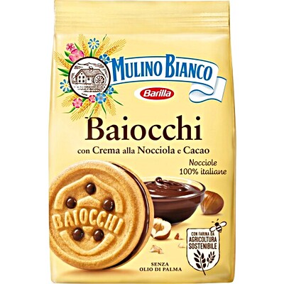 Mulino Bianco Baiocchi Hazelnut Bag 260 GR