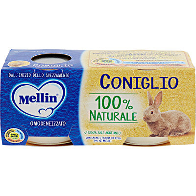 Mellin Purée de Lapin 2 x 80 g