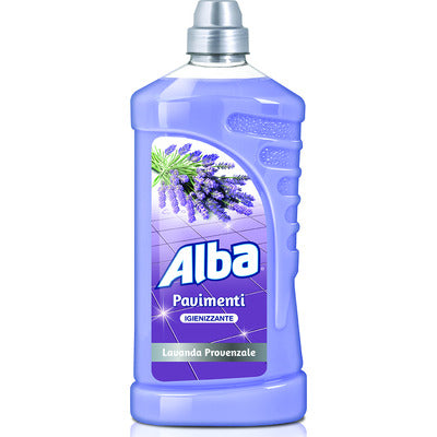 ALBA Pavimenti Lavanda Provenzale 1000 ml – Detergente Igienizzante per Pavimenti e Superfici Lavabili