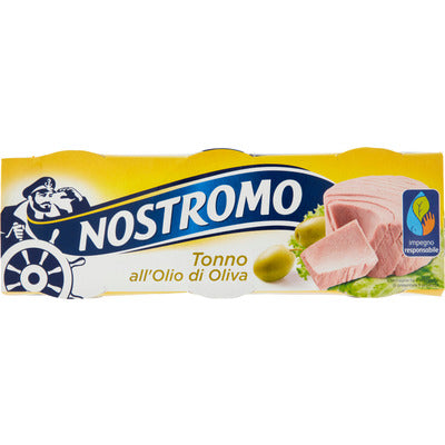 Nostromo Tonno all'Olio di Oliva gr 70 x 3