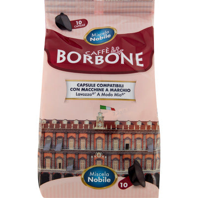 10 Capsule Borbone Nobile compatibili Lavazza A Modo Mio