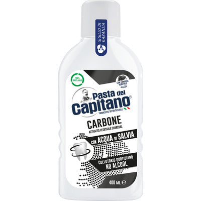 Pasta Del Capitano Charcoal Mouthwash 400ml