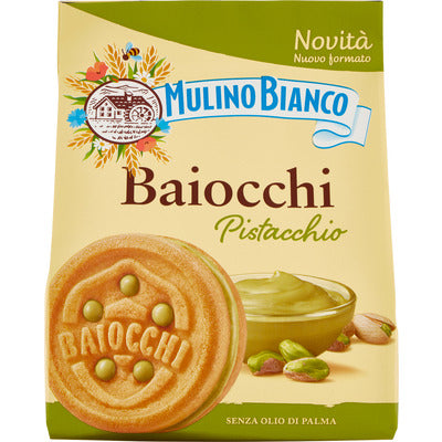Mulino Bianco Baiocchi Pistachio Bag 240 GR