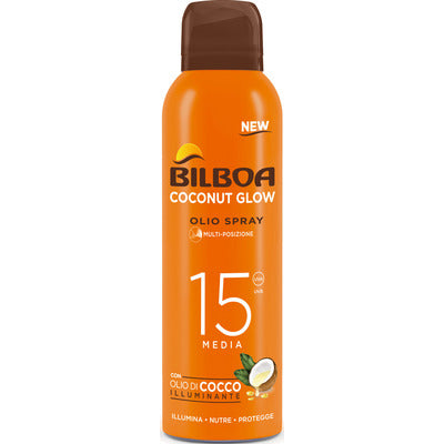 Bilboa Coconut Glow Bi-Phase Sun Oil SPF15 150ml