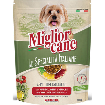 Migliorcane Specialties Croquettes Beef Oats 800 gr