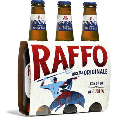 Raffo Birra Bottiglia 330 ml x 3