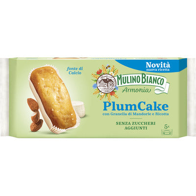 Mulino Bianco Plumcake Ricotta E Mandorle 155gr