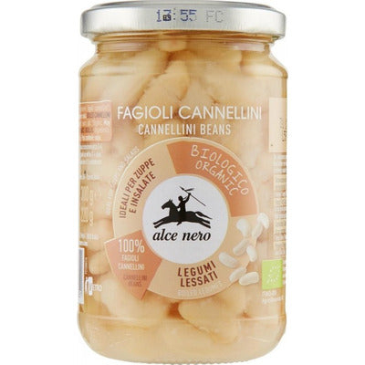 Alce Nero Fagioli Cannellini Lessati Biologici – 300 g