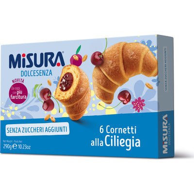 Misura Dolcesenza Cornetti alla Ciliegia 290 gr