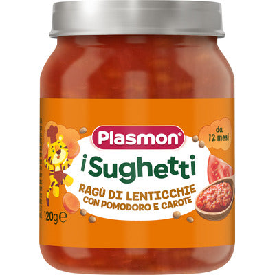 Plasmon Lentil Sauce 120g