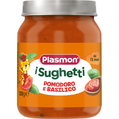 Plasmon Sughetto Pomodoro e Basilico 120 gr