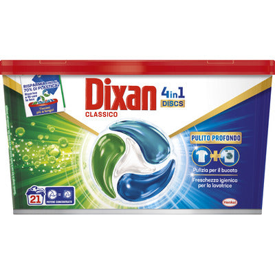 Dixan 21 Discs Caps Classico