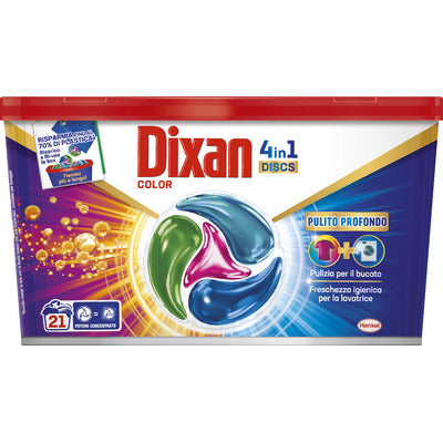 Dixan 21 Discs Caps Color