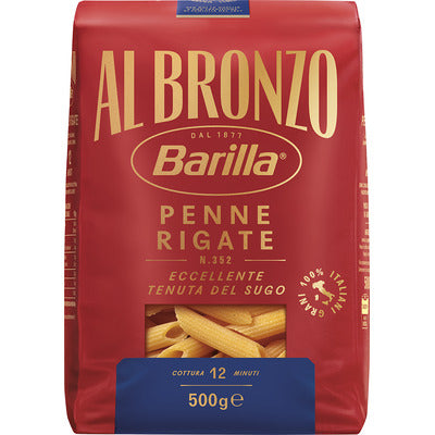 Barilla Al Bronzo Penne Rigate gr 500