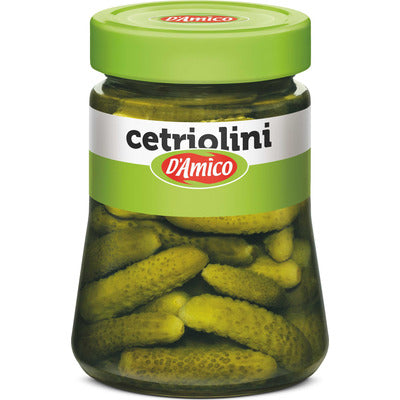 Gherkins in D'Amico Vinegar 300g