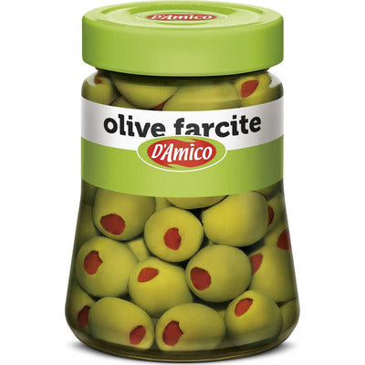 D'Amico Stuffed Green Olives 290g