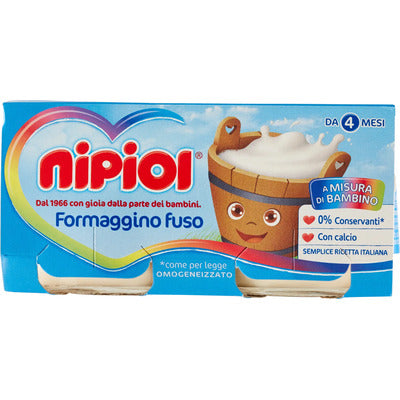 Nipiol Omogeneizzato Formaggino 2 x 80 gr