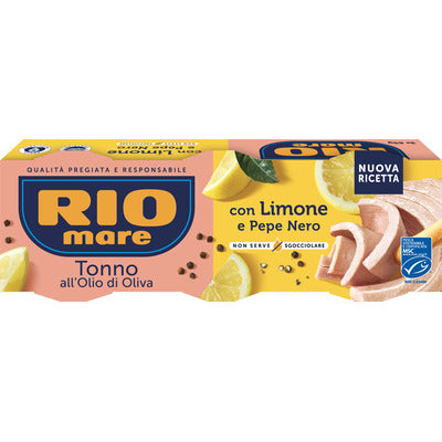 Rio Mare Tonno Limone e Pepe 65 gr x 3