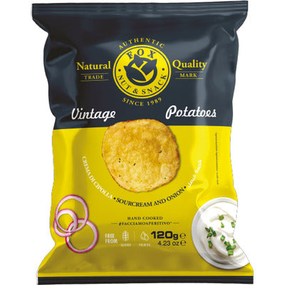 Chips à la crème d'oignon Fox – 120 g