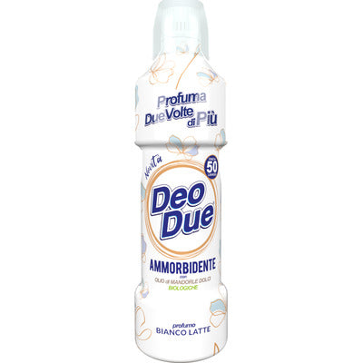 Deo Due Ammorbidente Premium Biancolatte 50 lavaggi