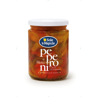 O Sole e Napule Poivrons en Filets 280 gr