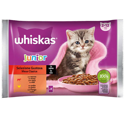 Whiskas Delight Junior 85 gr x4
