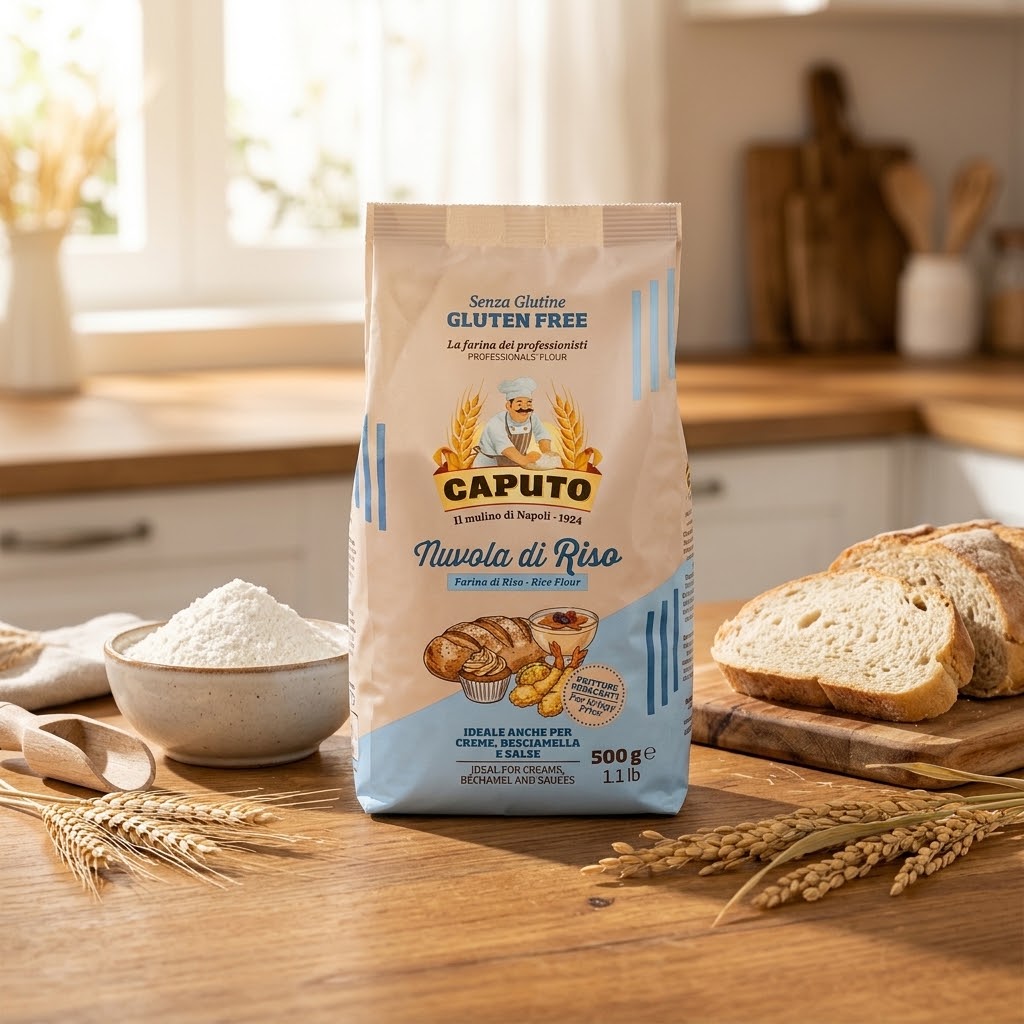 Caputo Nuvola di Riso - Farina di Riso Senza Glutine 500g