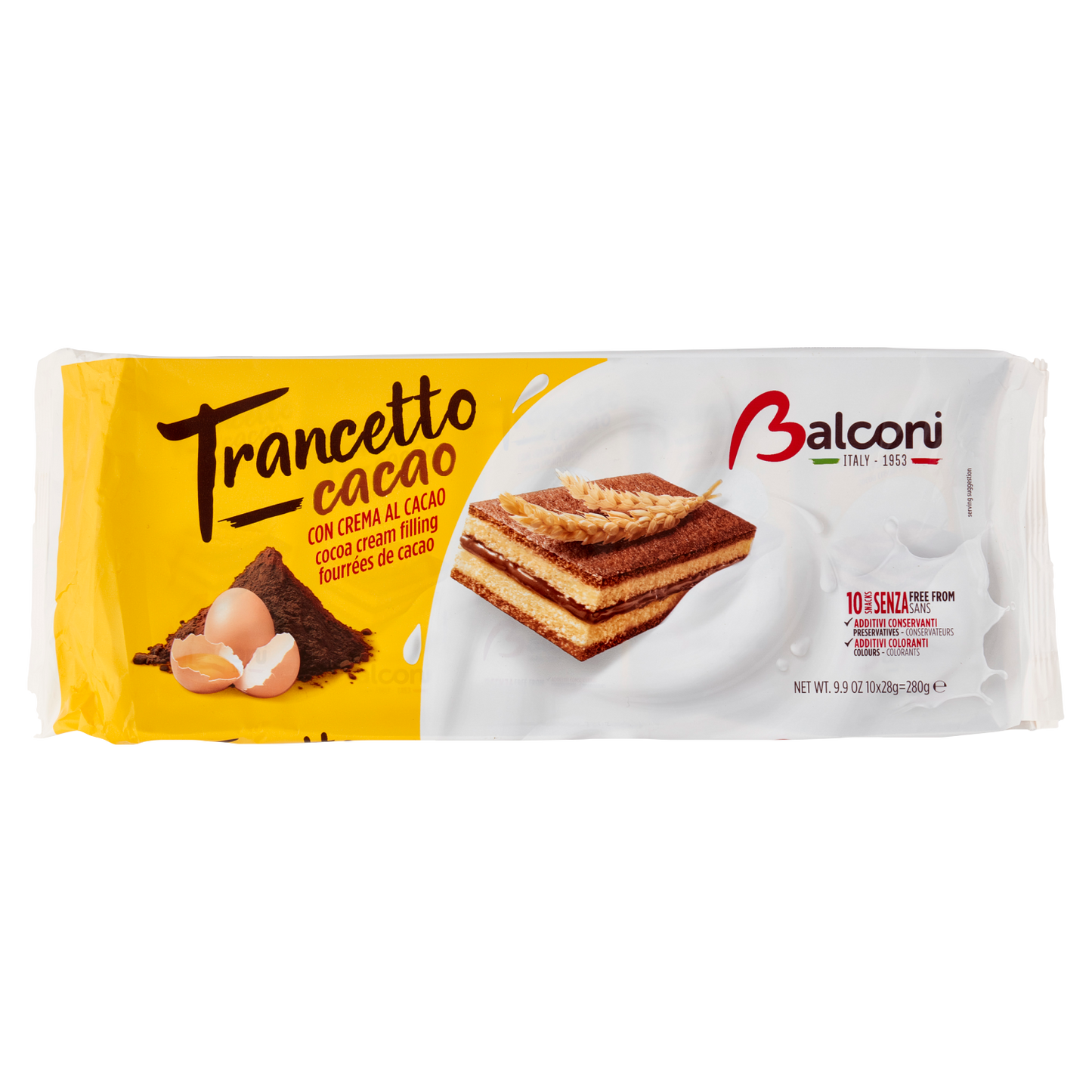 Balconi Cocoa Slice 280g