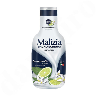 Malizia Bergamot and Sage Shower Gel 1000ml