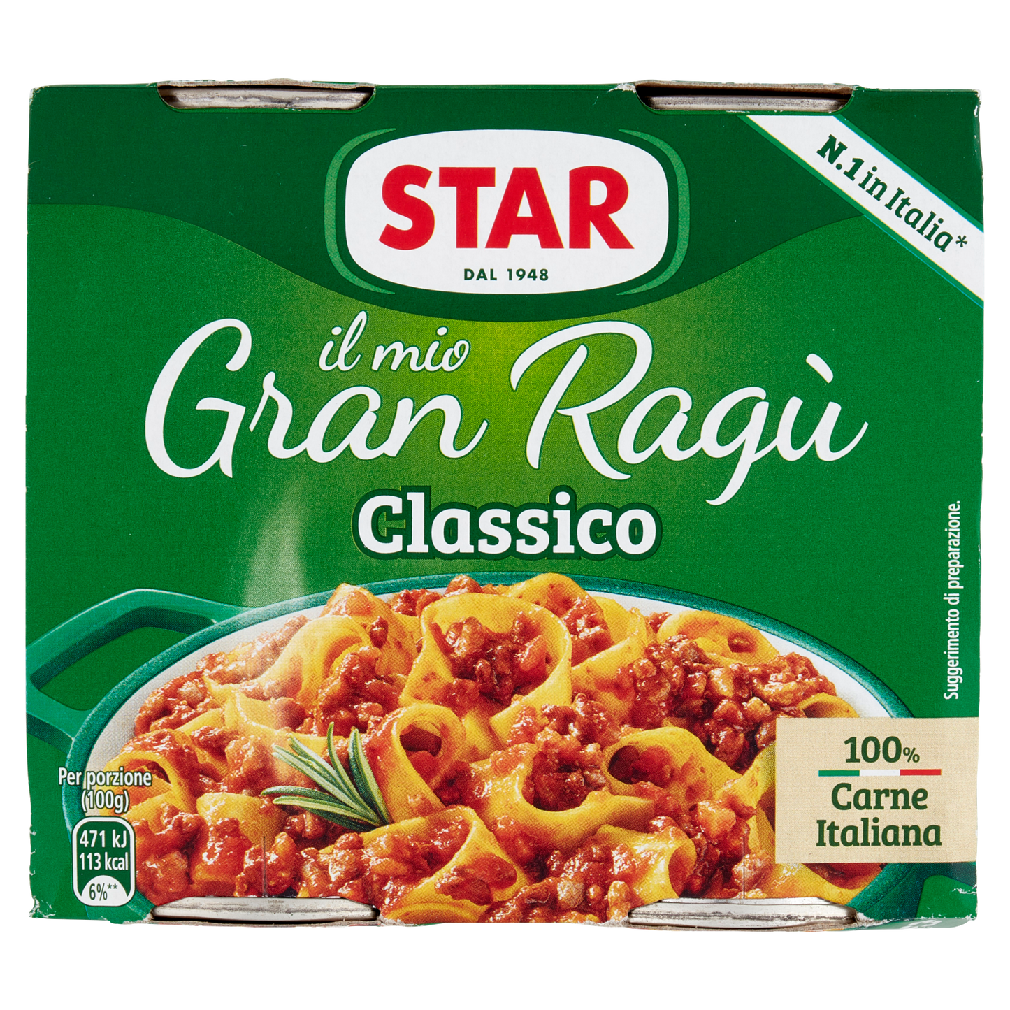 Strar Gran Ragù 2x 180g