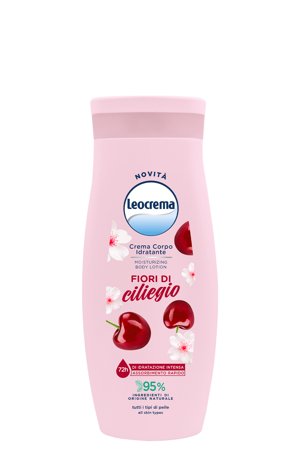 Leocrema Crema corpo idratante fiori di ciliegio 250ml