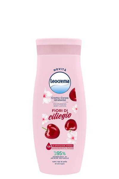 Leocrema Crema corpo idratante fiori di ciliegio 250ml