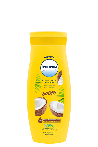 Crème fluide hydratante à la noix de coco Leocrema 250 ml