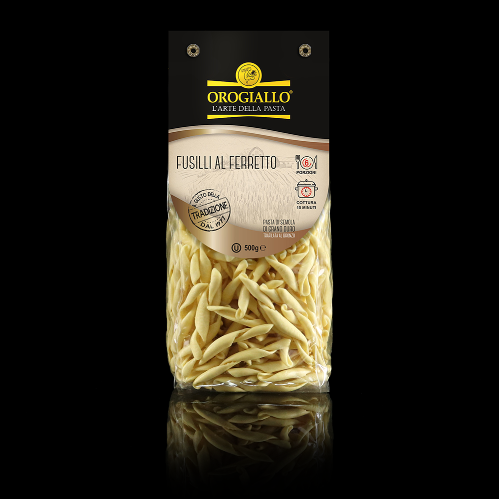 Orogiallo Dry Pasta Fusilli al Ferretto 500g