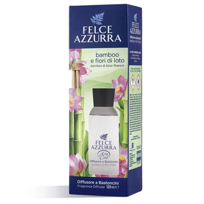 Blue Fern Room Diffuser 120 ml – Bamboo and Lotus Flowers