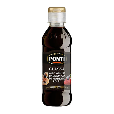 Ponti Gastronomic Glaze with Modena PGI Balsamic Vinegar - 250g