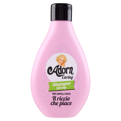 Adorn Vintage Shampoo Glossy 250 ml per Capelli Ricci