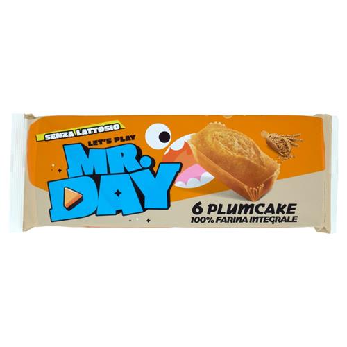 Mr.Day 6 Plumcake 100% Farina Integrale 6 x 31,7 g