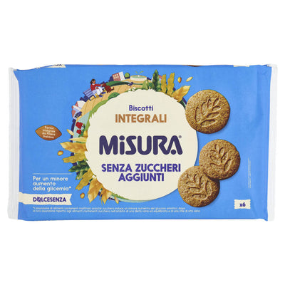 Misura Dolcesenza Biscotti Integrali con Cereali 280 g