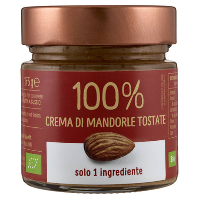 Euro Company 100% Organic Toasted Almond Butter 175 g