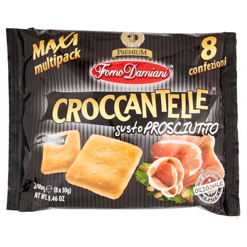 Croccantelle Multipack Prosciutto 30 gr x 8