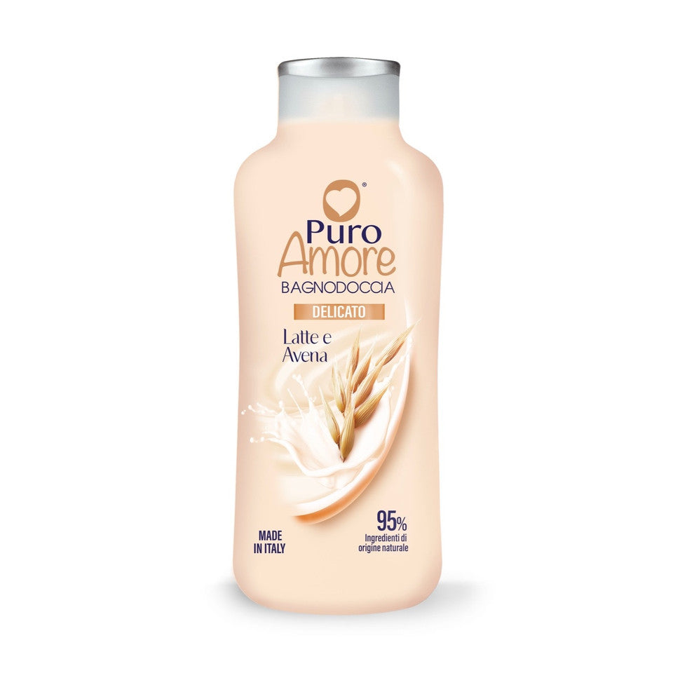 Pure Love - Milk and Oat Shower Gel - 650 ml